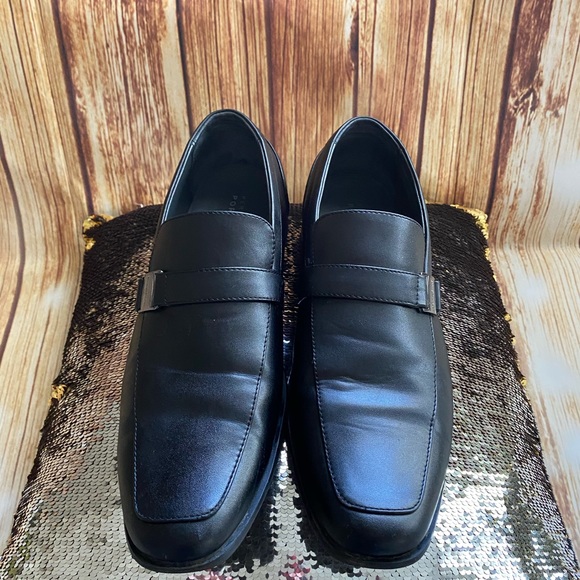 Perry Ellis Men’s Black Dress Slip On Shoes 10.5 - Picture 5 of 14